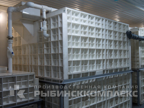 Система очистки хозбытовых стоков 18 м³/сутки в блоке, Хозбытовые стоки