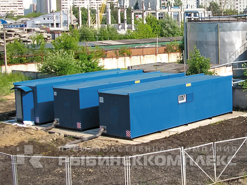 Станция водоподготовки 150 м³/час, исполнение - Блок-контейнер
