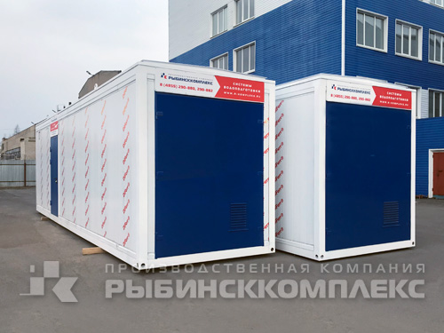 Блочная система водоподготовки 6 м³/час, исполнение - Блок-контейнер
