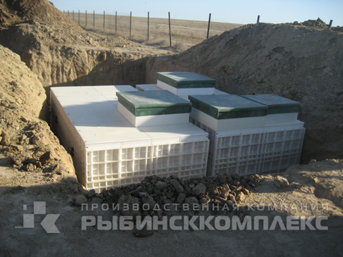 <b>Подземное исполнение (монтаж в грунт)</b>