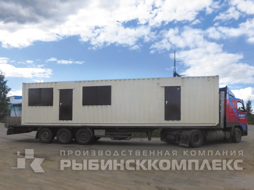 Здания на базе преобразованных грузовых (морских) контейнеров
