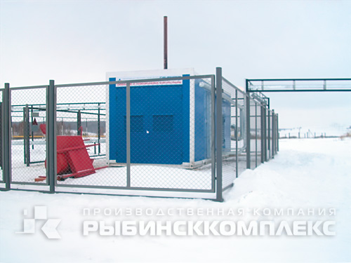 контейнерная электростацния на месторождении
