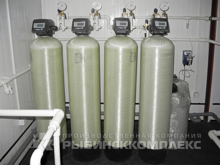 Фильтры для очистки воды в системе водоподготовки производительностью 20 м3/сутки