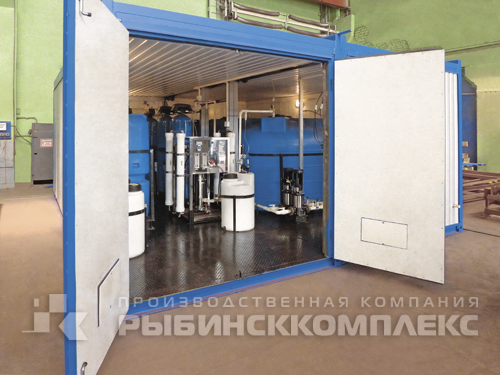 Система водоподготовки производительностью 14 м<sup>3</sup>/сутки