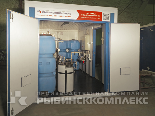 Система водоподготовки производительностью 25 м<sup>3</sup>/сутки