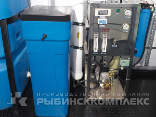 Обратноосмотическая система производительностью 0,5 м<sup>3</sup>/час