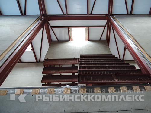 Монтаж внутренней лестницы, Воронежская область