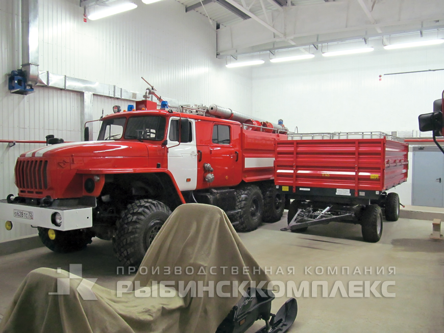 Тюменская область, вид здания внутри