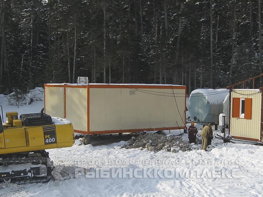 Станция водоподготовки, предназначенная для подготовки питьевой воды на месте эксплуатации в Сахалинской области