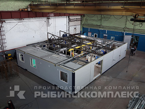 Подготовка котельной к транспортировке Подготовка котельной к транспортировке