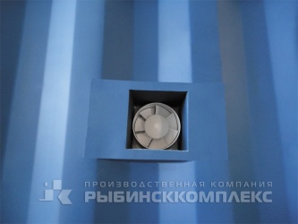 Общежития для проживания 4-х человек на базе преобразованного морского контейнера. Вентиляция Общежития для проживания 4-х человек на базе преобразованного морского контейнера. Вентиляция