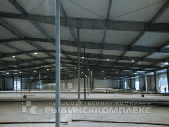 Ярославская область, вид внутри здания склада