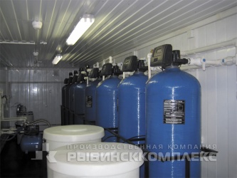 Фильтры в системе водоподготовки производительностью 20 м³/сутки
