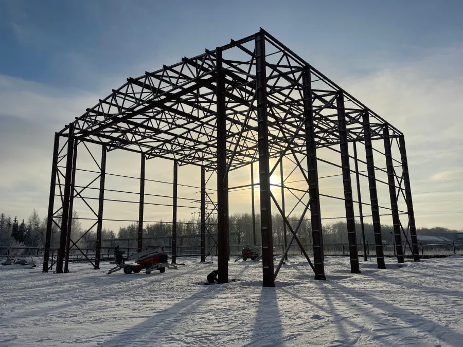 Корпус сборки карьерных самосвалов, 900 м²  площадью 900 м2