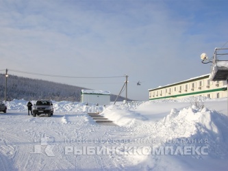 Иркутская область, жилой комплекс на 60 мест, состоящий из единого разноуровнего здания, системы очистки стоков