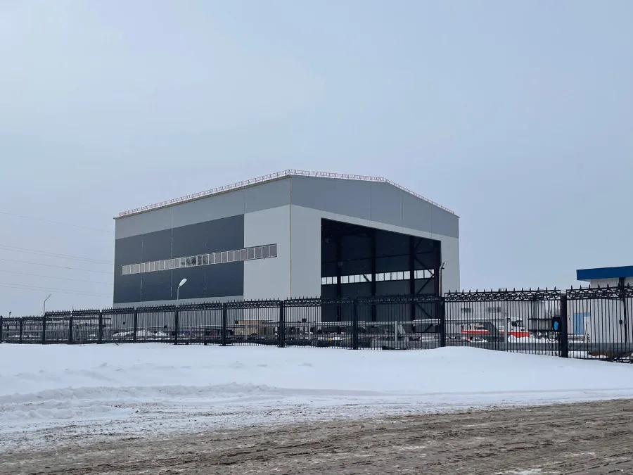 Корпус сборки карьерных самосвалов, 900 м²  площадью 900 м2