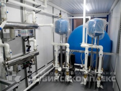 Блочно-модульная станция подготовки воды 12 м³/час