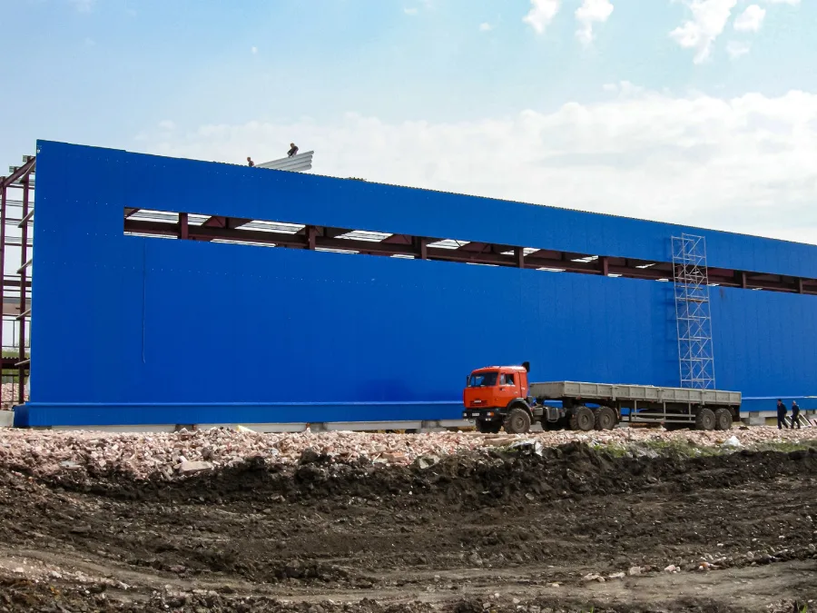 Цех тампонажный с АБК, 1630 м² площадью 1630 м2