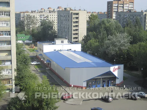 Быстровозводимый супермаркет, 1624 м² площадью 1624 м2