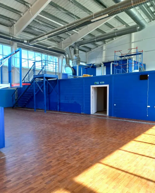 Модульный административный комплекс внутри ФОК площадью 363.63 м2