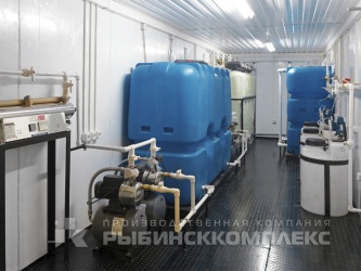 Система водоподготовки производительностью 10 м³/в сутки в БКИ