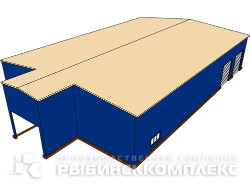 Овощехранилище, 894 м² площадью 894 м2