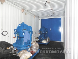 Здание технологического назначения на базе модернизированного грузового контейнера. Установленное оборудование Здание технологического назначения на базе модернизированного грузового контейнера. Установленное оборудование
