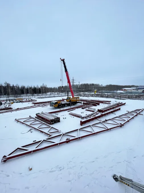 Корпус сборки карьерных самосвалов, 900 м²  площадью 900 м2