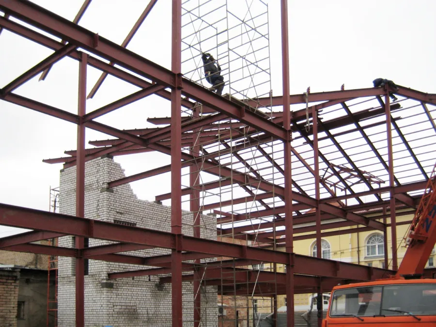 Здание АБК и магазина, 1621 м² площадью 1621 м2