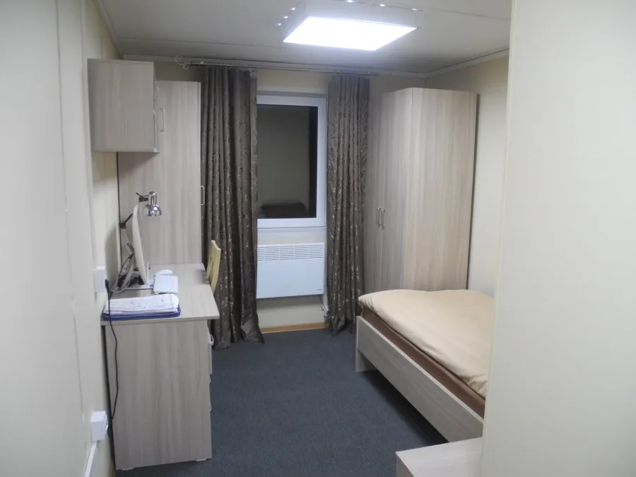 Блочно-модульное VIP общежитие на 18 человек площадью 614.77 м2