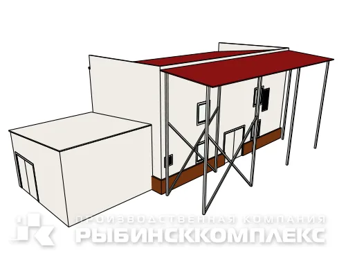 Здание для котельной, 301 м² площадью 301 м2