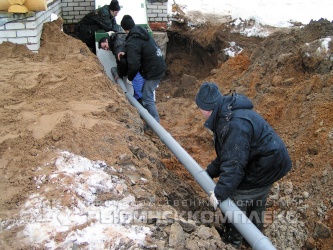 Устройство стока очищенной воды