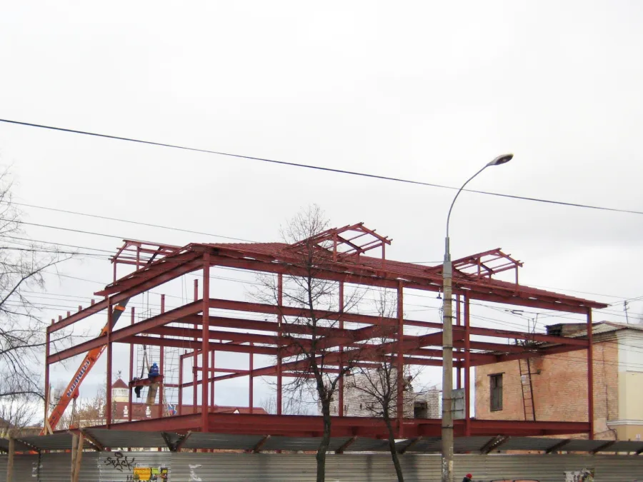 Здание АБК и магазина, 1621 м² площадью 1621 м2