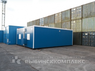 Блок-контейнеры в Архангельском морском торговом порту