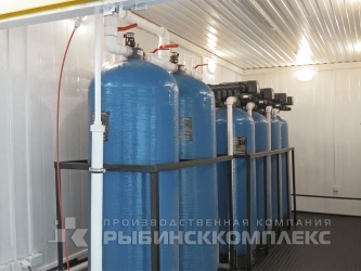 Фильтры обезжелезиватели в станции водоподготовки 2,97 м³/час